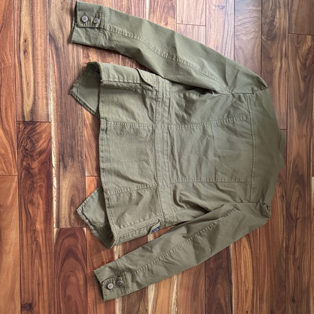 William Rast Olive Utility Jacket - image 3